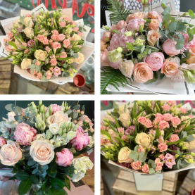 Beautifully Simple Showstopper Pink Bouquet